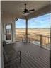 view of patio / terrace featuring ceiling fan