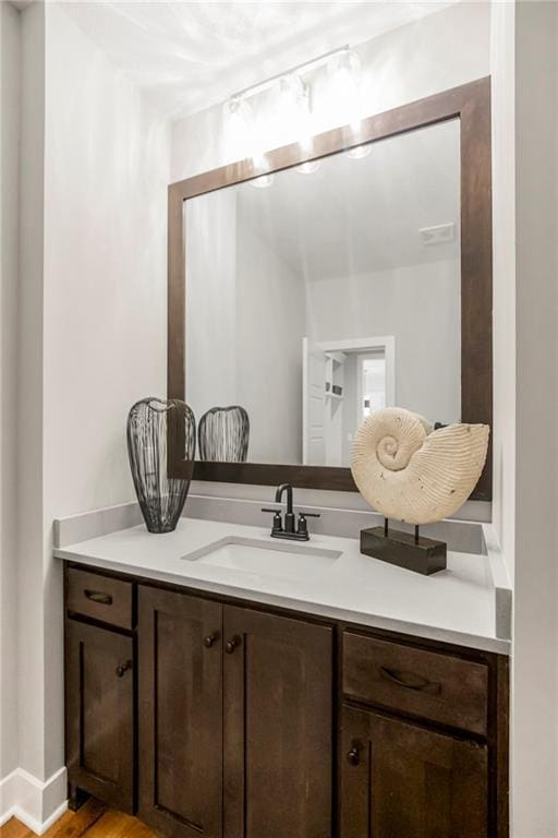 25025 W 92nd St, Lenexa, KS 66227 - bathroom with wood finished floors and vanity