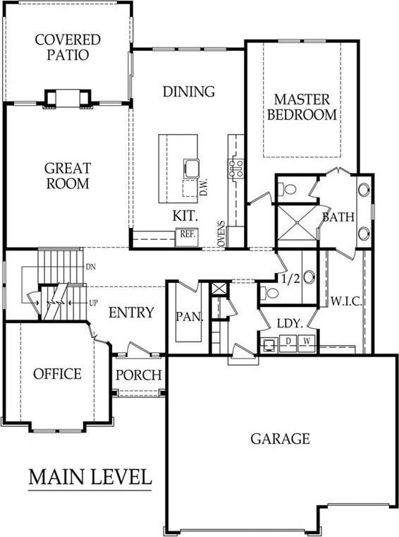 16388 S Brougham Dr, Olathe, KS 66062 - floor plan
