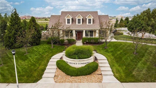 16388 S Brougham Dr, Olathe, KS 66062 - cape cod-style house with fence and a front yard