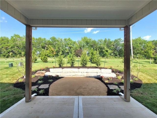 view of patio