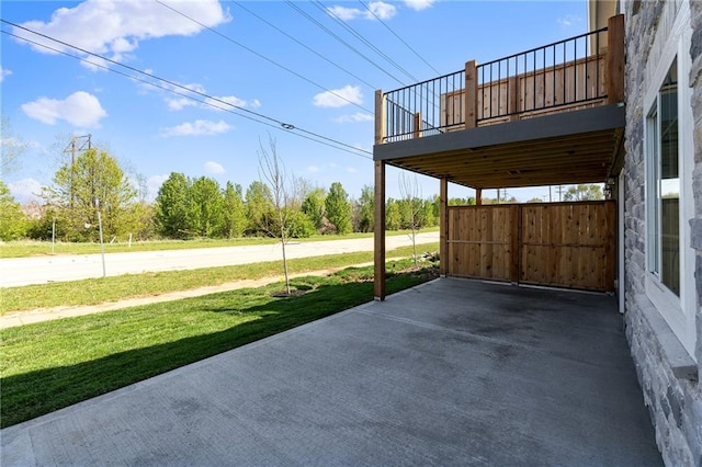 view of patio / terrace