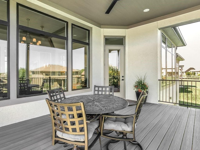 2908 NE 102nd St, Kansas City, MO 64155 - view of deck