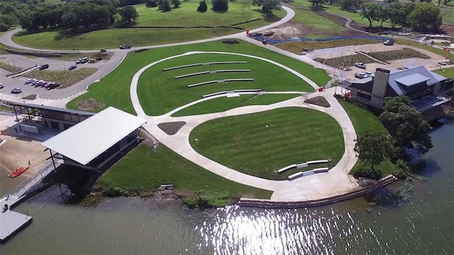 drone / aerial view