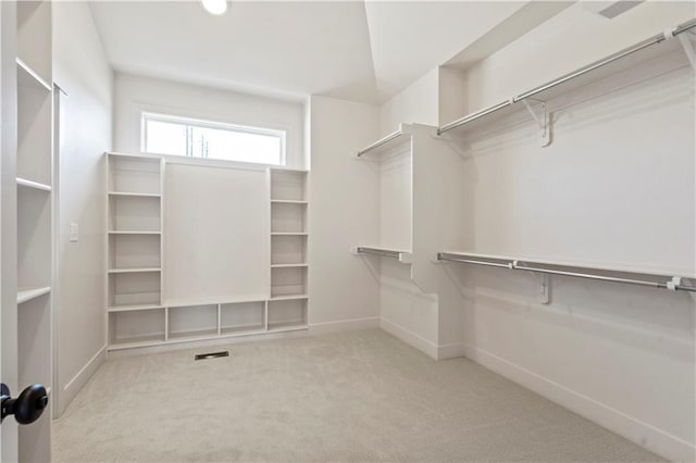 11606 S Zarda Dr, Olathe, KS 66061 - walk in closet featuring visible vents and carpet floors
