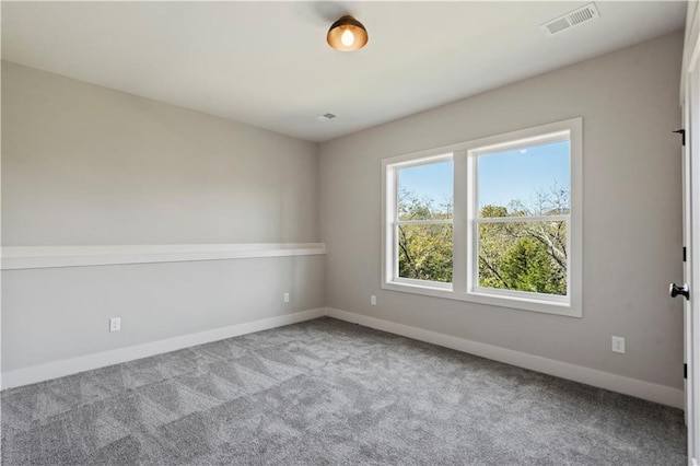 11606 S Zarda Dr, Olathe, KS 66061 - carpeted empty room with visible vents and baseboards