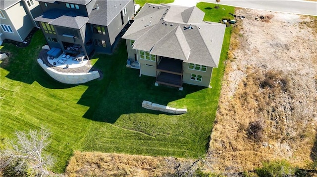 11606 S Zarda Dr, Olathe, KS 66061 - drone / aerial view featuring a residential view