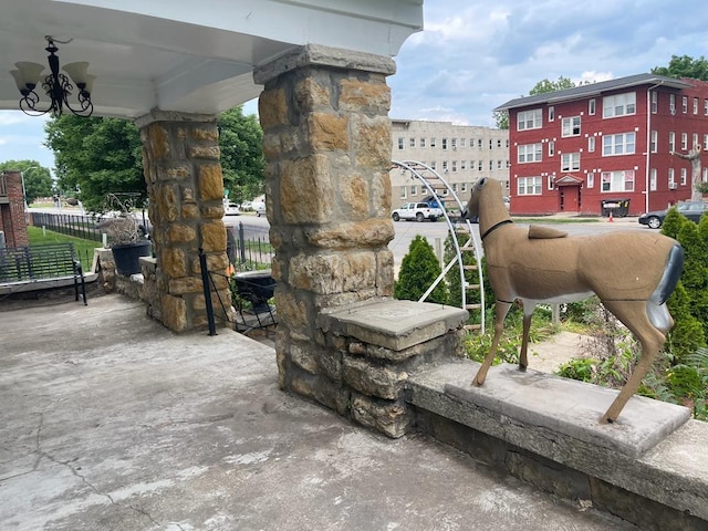 3518 Paseo Blvd, Kansas City, MO 64109 - view of patio / terrace