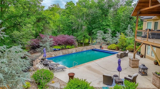 29800 E 65th St, Blue Springs, MO 64014 - outdoor pool featuring a patio area and a deck