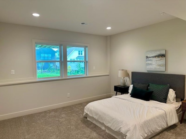 17321 Gillette St, Overland Park, KS 66221 - bedroom with carpet and recessed lighting