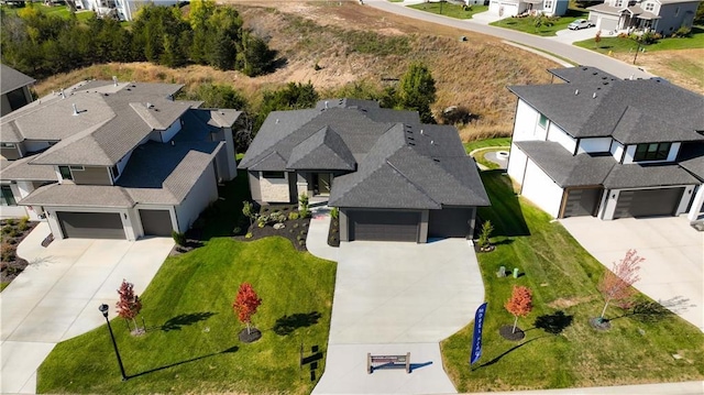11522 S Zarda Dr, Olathe, KS 66061 - bird's eye view featuring a residential view