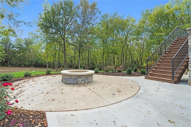 view of patio