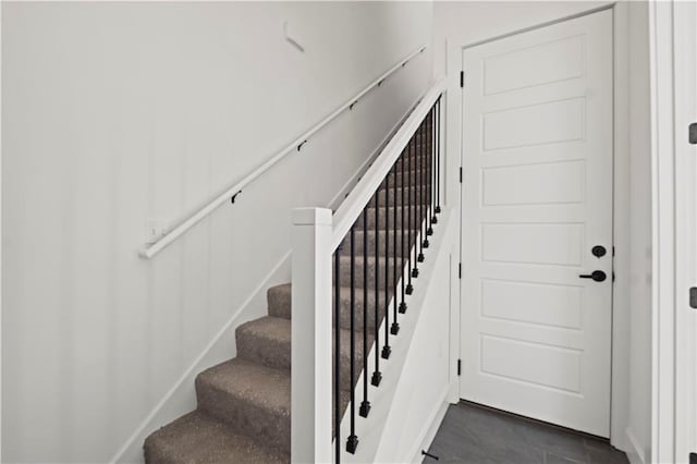 459 SW Longview Blvd, Lees Summit, MO 64081 - stairs featuring baseboards