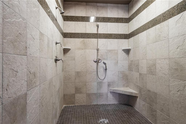 1709 Lake Alvamar Dr, Lawrence, KS 66047 - bathroom featuring tiled shower
