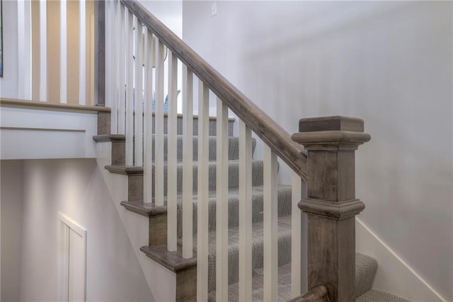 13812 Quigley St, Overland Park, KS 66221 - view of staircase