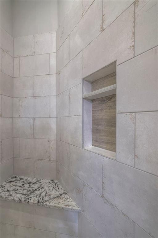 13812 Quigley St, Overland Park, KS 66221 - bathroom with a tile shower