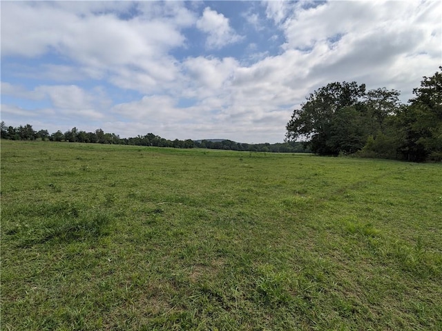 view of nature featuring a rural view