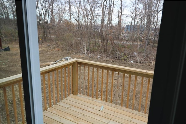 view of deck