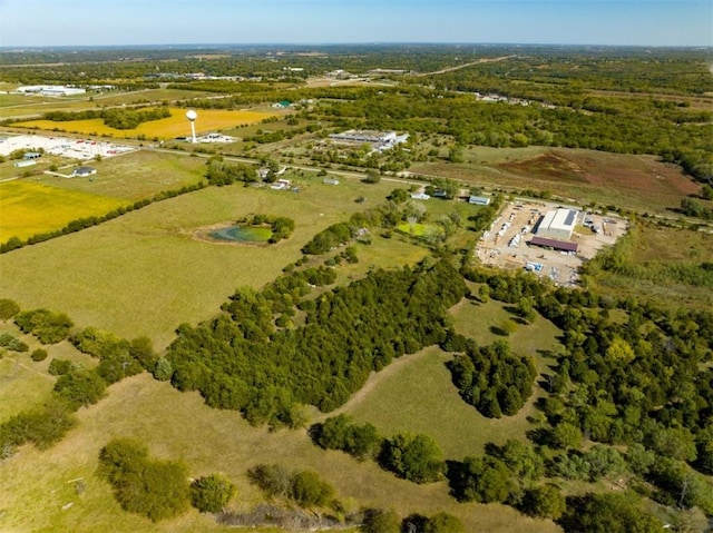 view of aerial view