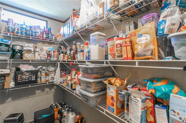 view of pantry