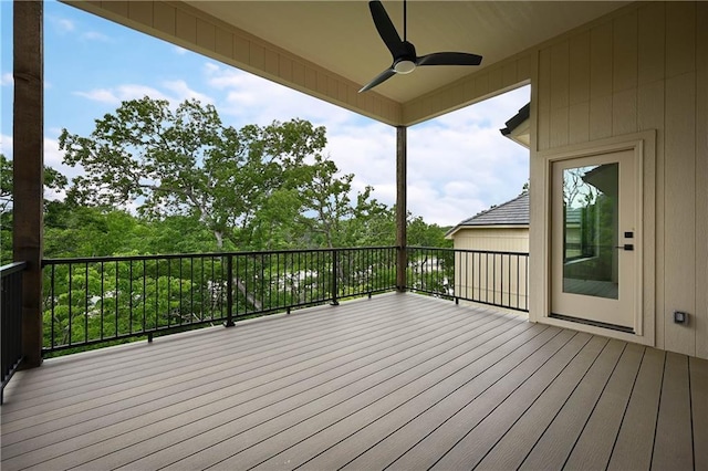 119 Teton Rdg, Lake Winnebago, MO 64034 - deck with ceiling fan