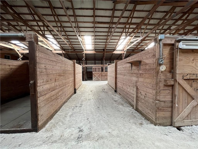 view of stable