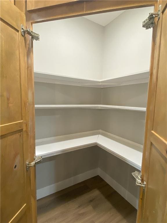 view of pantry