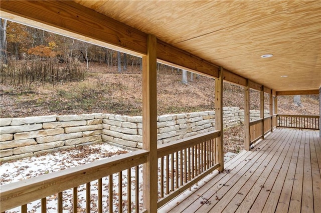 7930 Eagle Bay Dr, Gravois Mills, MO 65037 - view of wooden deck