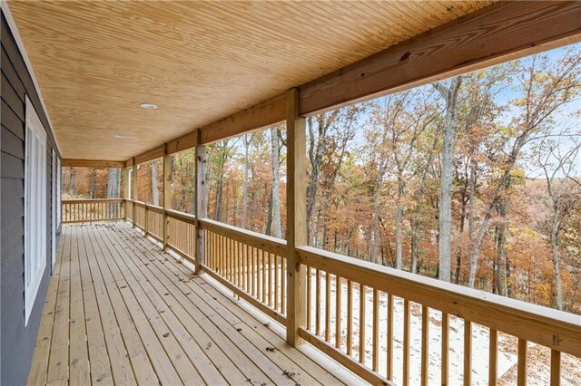7930 Eagle Bay Dr, Gravois Mills, MO 65037 - view of wooden deck