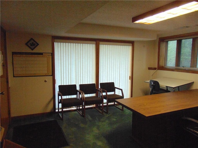 view of dining room