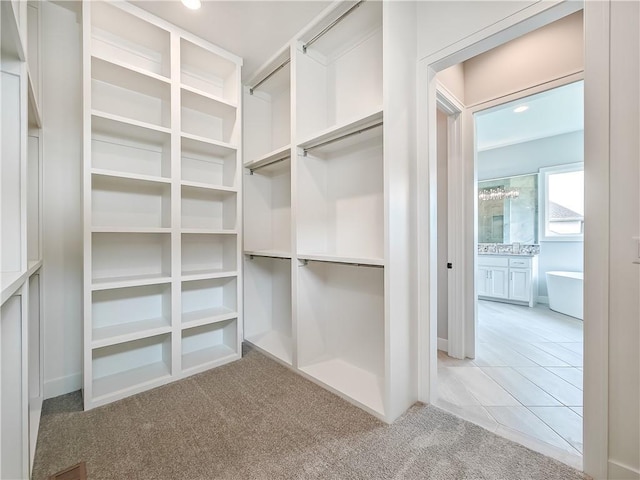 9301 W 168th St, Overland Park, KS 66085 - spacious closet with light colored carpet