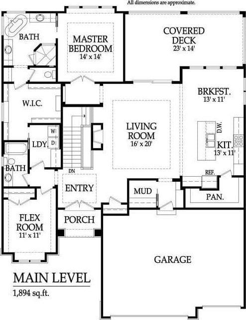 9301 W 168th St, Overland Park, KS 66085 - room layout