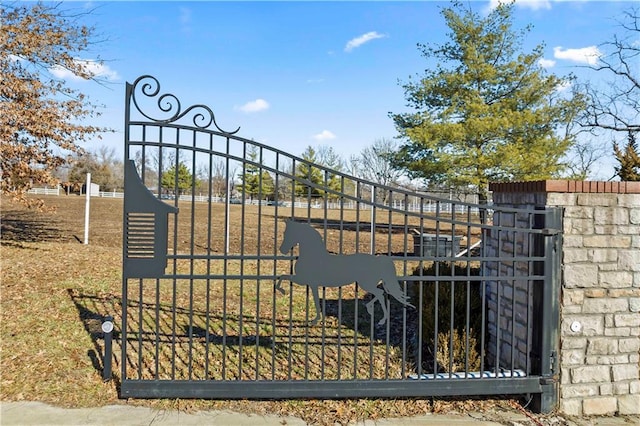 view of gate