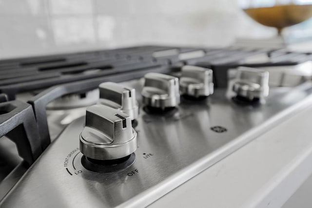 16735 S Hall St, Olathe, KS 66062 - details with stainless steel gas cooktop