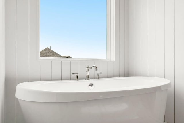 16743 S Hall St, Olathe, KS 66062 - bathroom with a freestanding bath