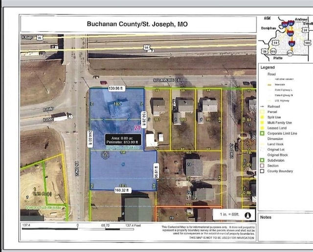 2221/2223 S 22nd St, Saint Joseph MO, 64503 land for sale