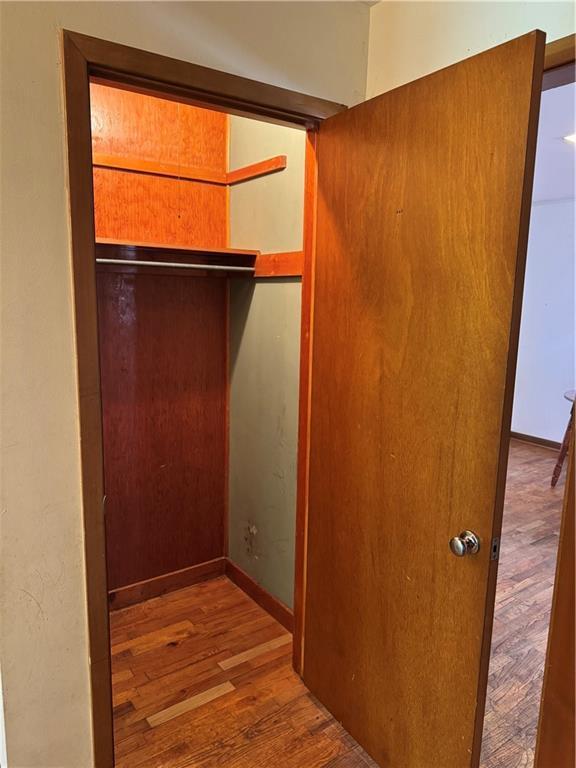 view of closet