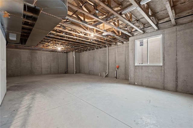 444 SW Brummel Rd, Lees Summit, MO 64081 - view of unfinished basement