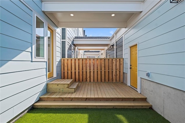 444 SW Brummel Rd, Lees Summit, MO 64081 - view of wooden deck