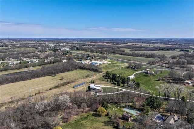 view of aerial view