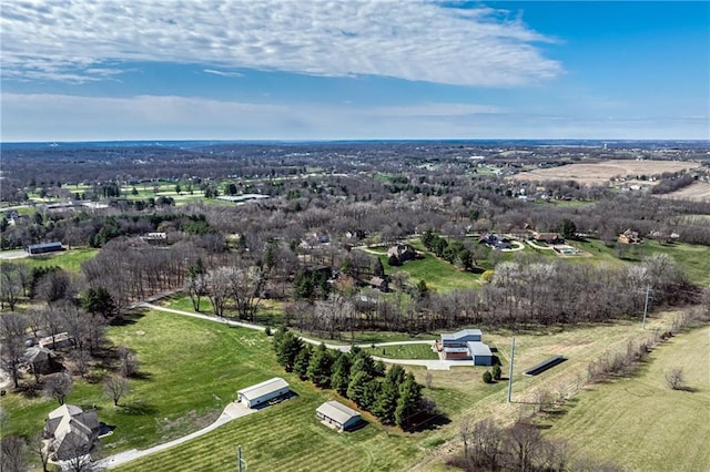 view of birds eye view of property