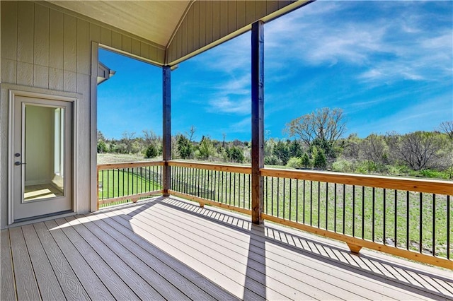 view of deck