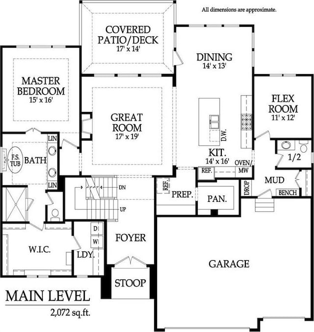 8009 Millridge St, Shawnee, KS 66220 - view of room layout