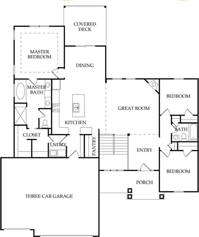 4576 Aspen Dr, Basehor, KS 66007 - view of home floor plan