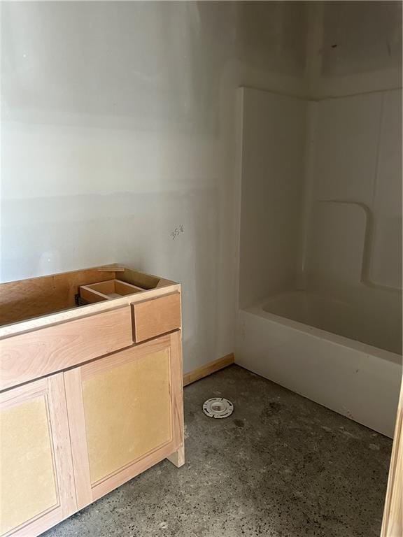 bathroom with a bathing tub