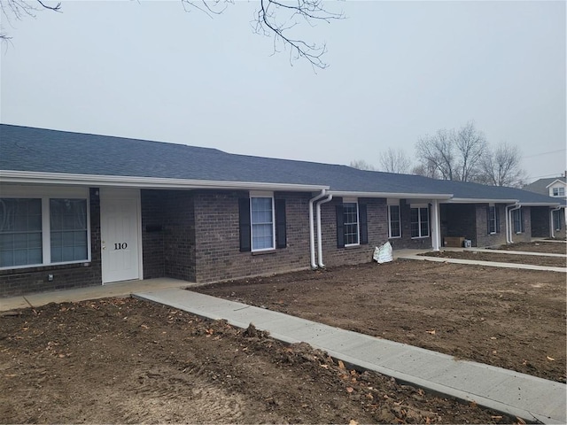 view of ranch-style house