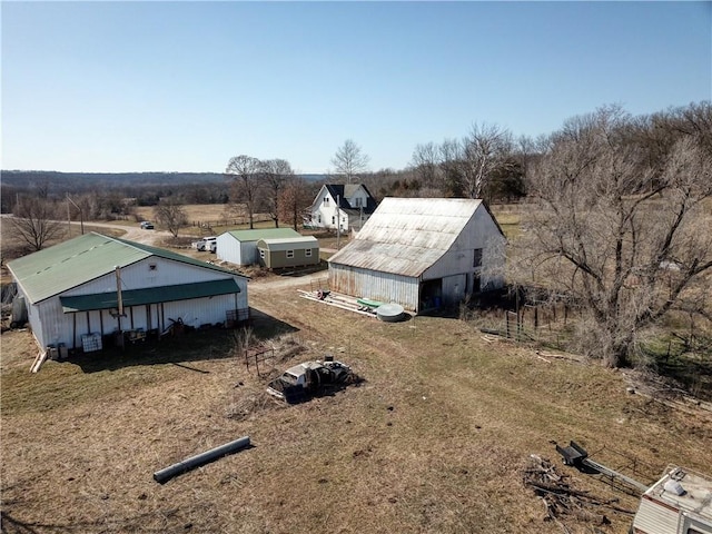 view of aerial view