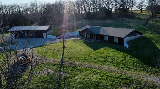 view of birds eye view of property