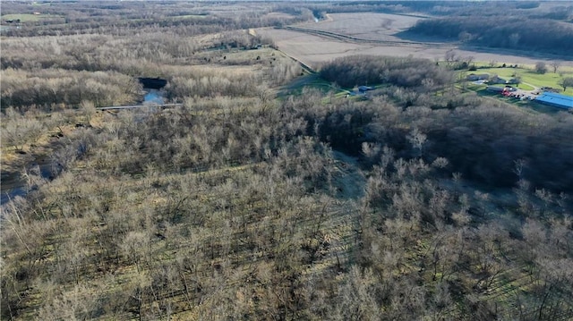 view of aerial view