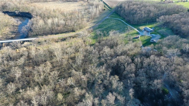 view of drone / aerial view